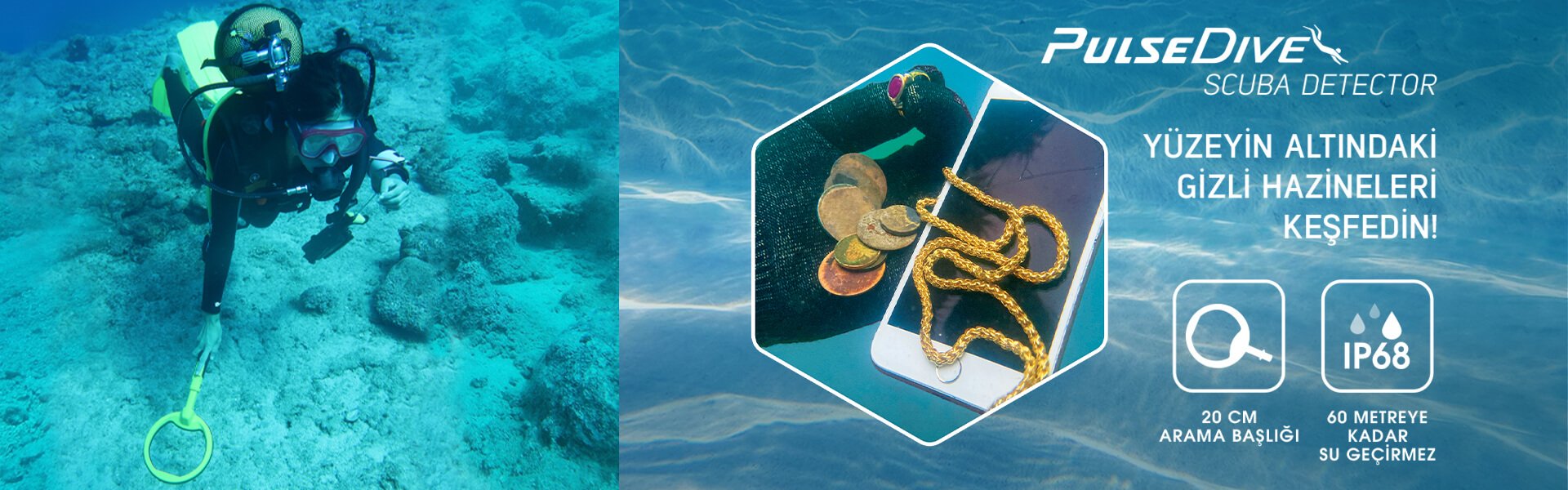 Nokta PulseDive Scuba Dedektör